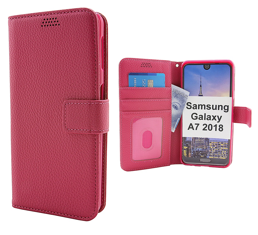 billigamobilskydd.seStandcase Wallet Samsung Galaxy A7 2018 (A750FN/DS)